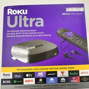 NIB Roku Ultra 4K HDR Streaming Device 4802R